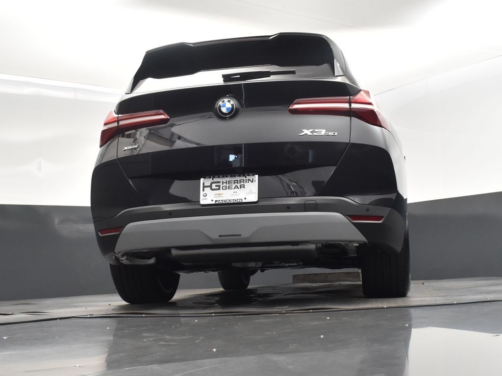 2025 Black Sapphire Metallic BMW X3 30 xDrive AWD SUV