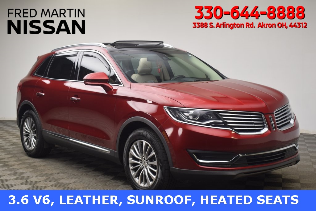 used 2016 Lincoln MKX car, priced at $15,800