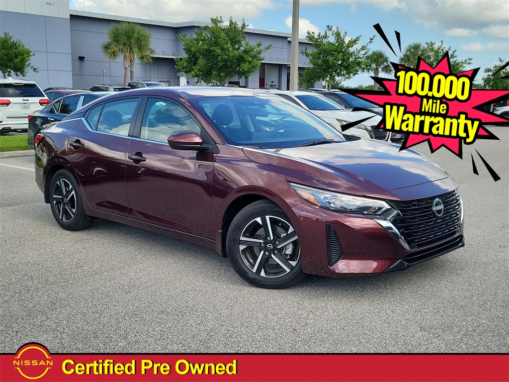 2024 Rosewood Metallic Nissan Sentra SV Sedan