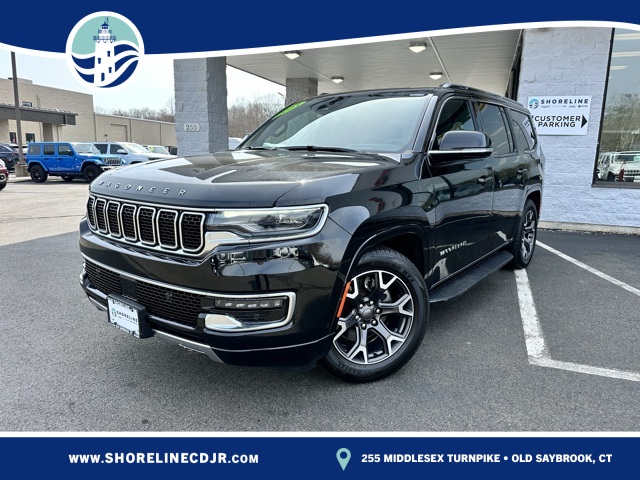 2023 Diamond Black Crystal Pearlcoat Jeep Wagoneer Series III SUV