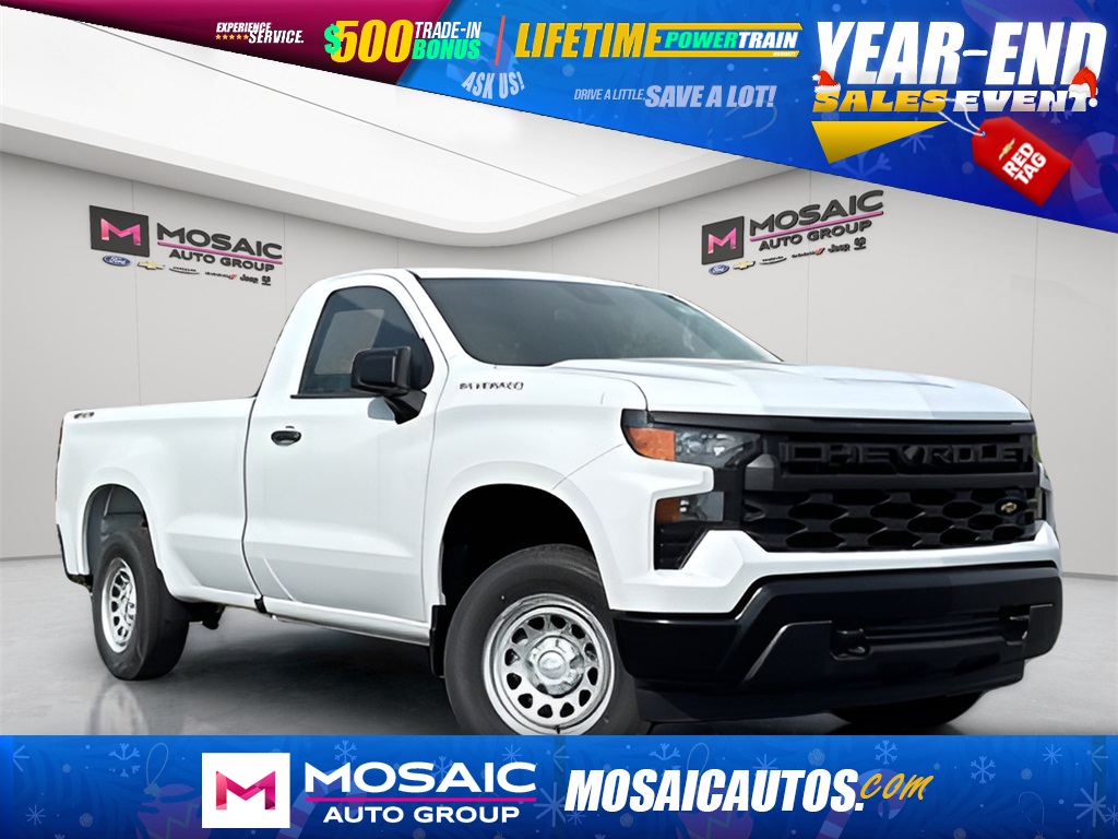 New 2025 Chevrolet Silverado 1500 WT Trucks
