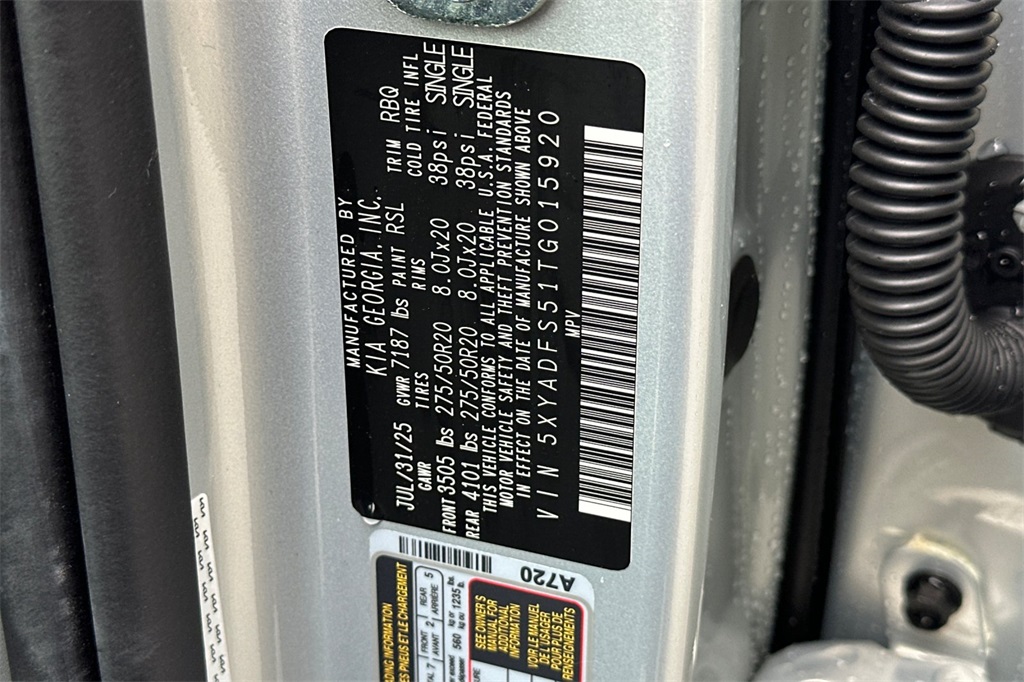 new 2026 Kia EV9 car, priced at $70,505