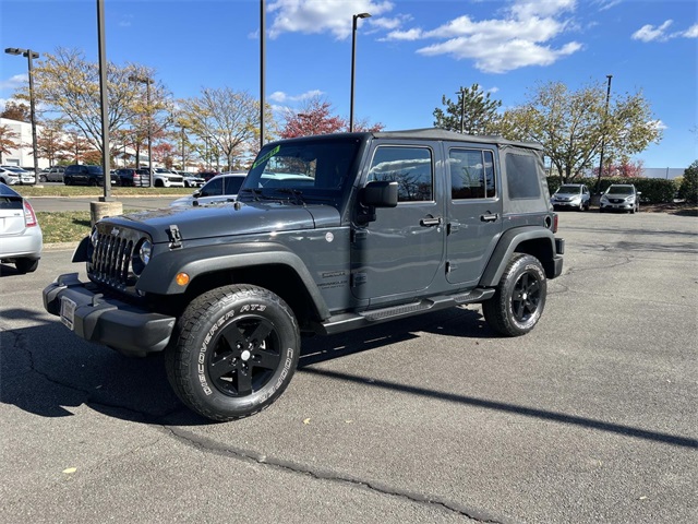 2016 Jeep Wrangler Unlimited Sport S