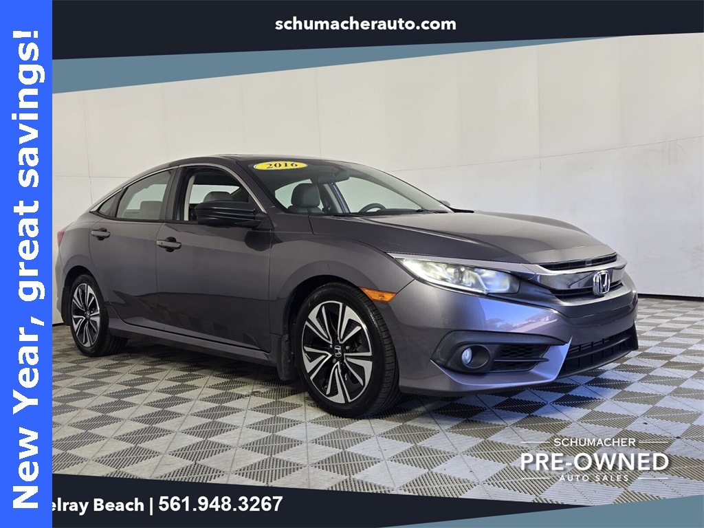used 2016 Honda Civic car, priced at $11,688
