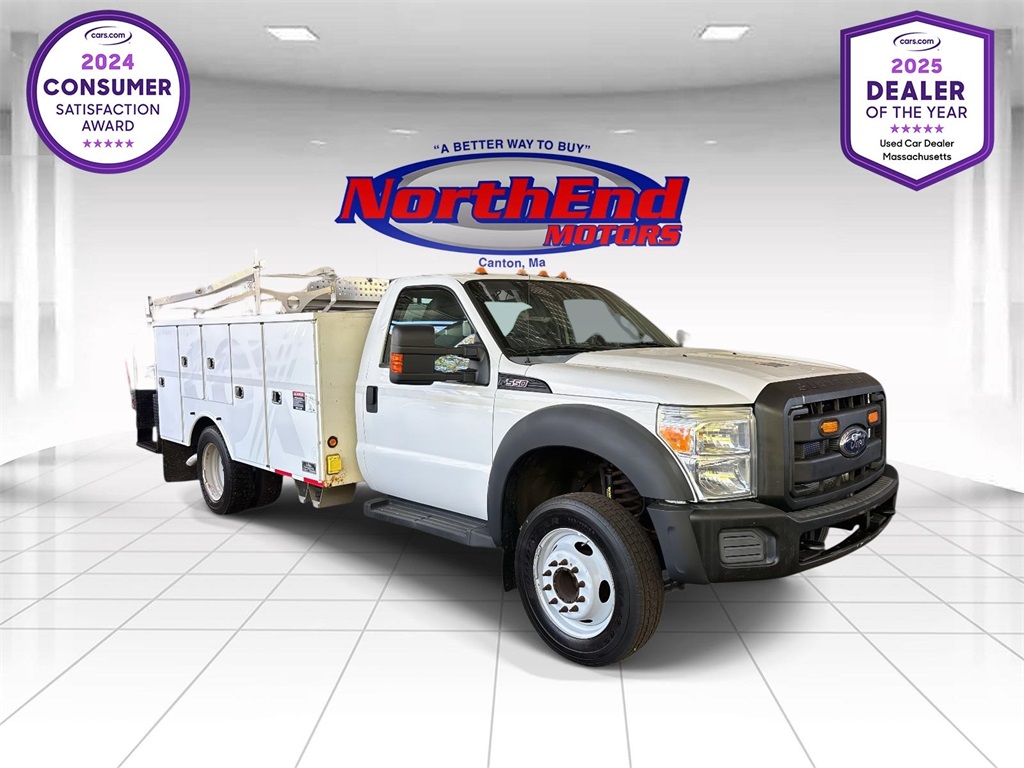 2012 Oxford White Ford Super Duty F-550 DRW XL Truck