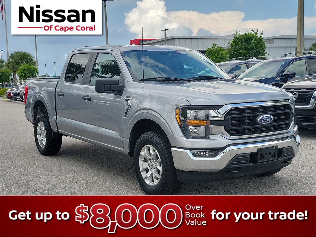 2023 Silver Metallic Ford F-150 XLT Truck