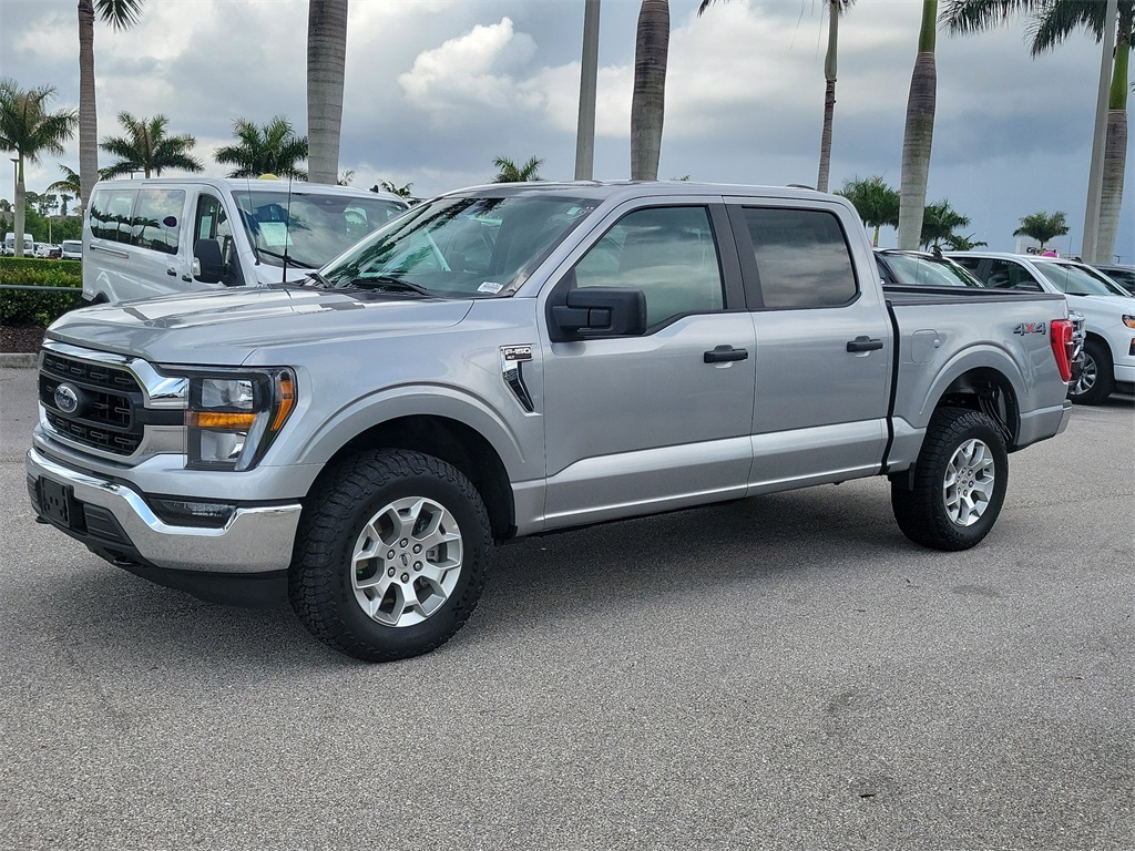 2023 Silver Metallic Ford F-150 XLT 4X4 Truck