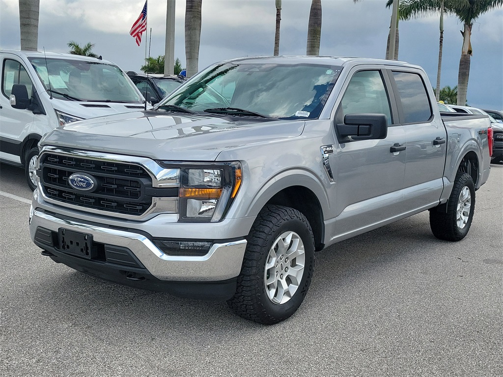 2023 Silver Metallic Ford F-150 XLT 4X4 Truck