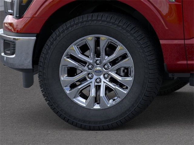 2025 Rapid Red Metallic Tinted Clearcoat Ford F-150 Lariat 4X4 Truck
