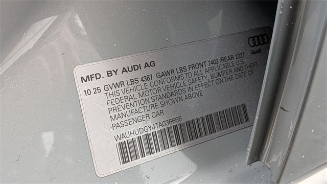 new 2026 Audi A3 car, priced at $45,210