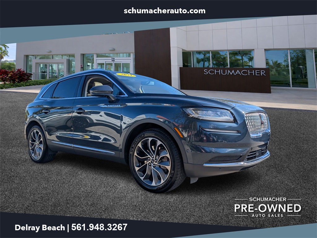 used 2021 Lincoln Nautilus car, priced at $28,988