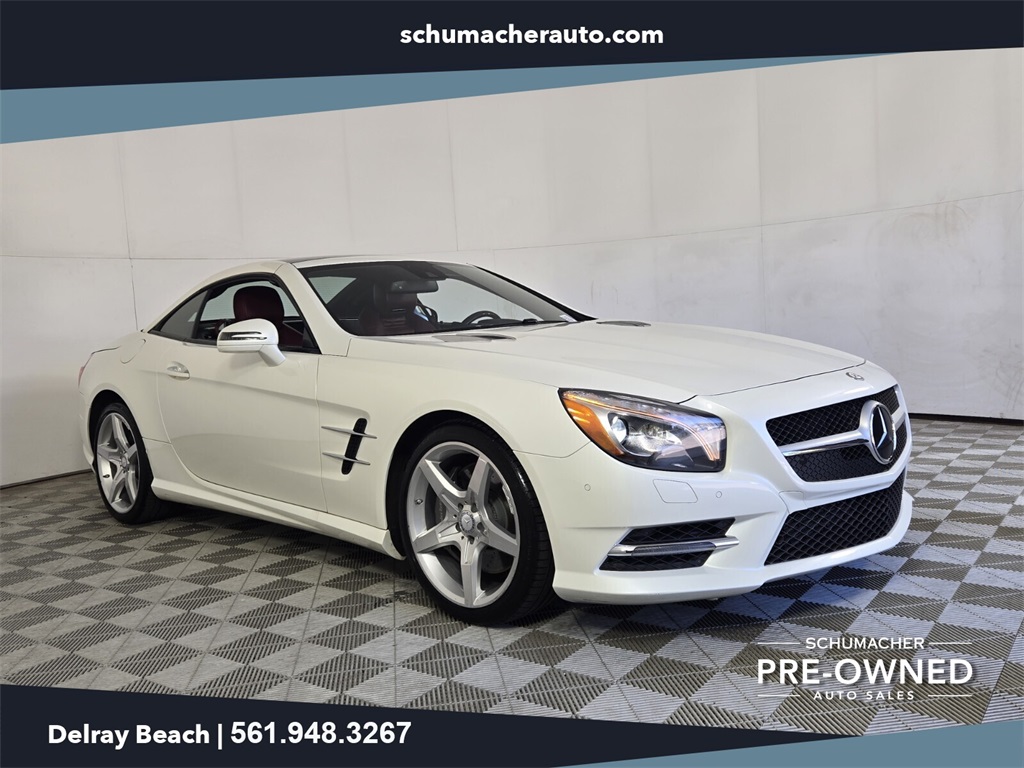 used 2014 Mercedes-Benz SL-Class car, priced at $29,998