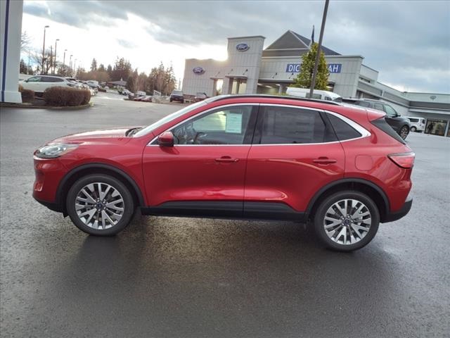 New 2022 Red Ford Titanium image 4