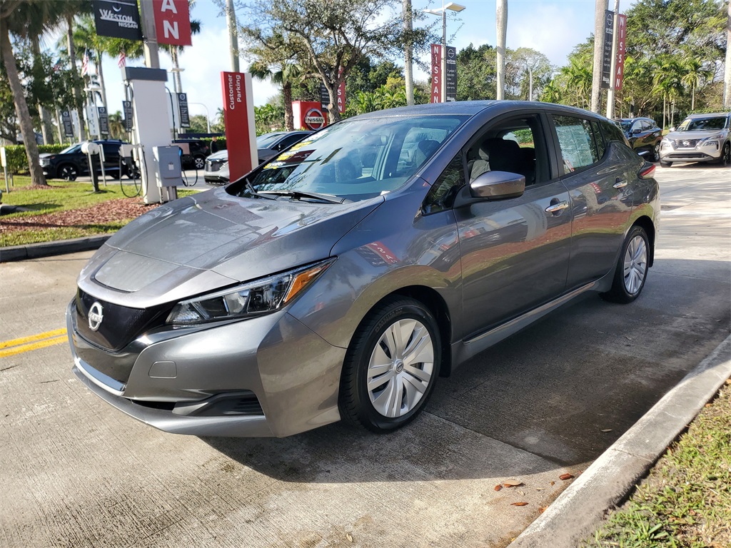 used 2024 Nissan Leaf car, priced at $15,495