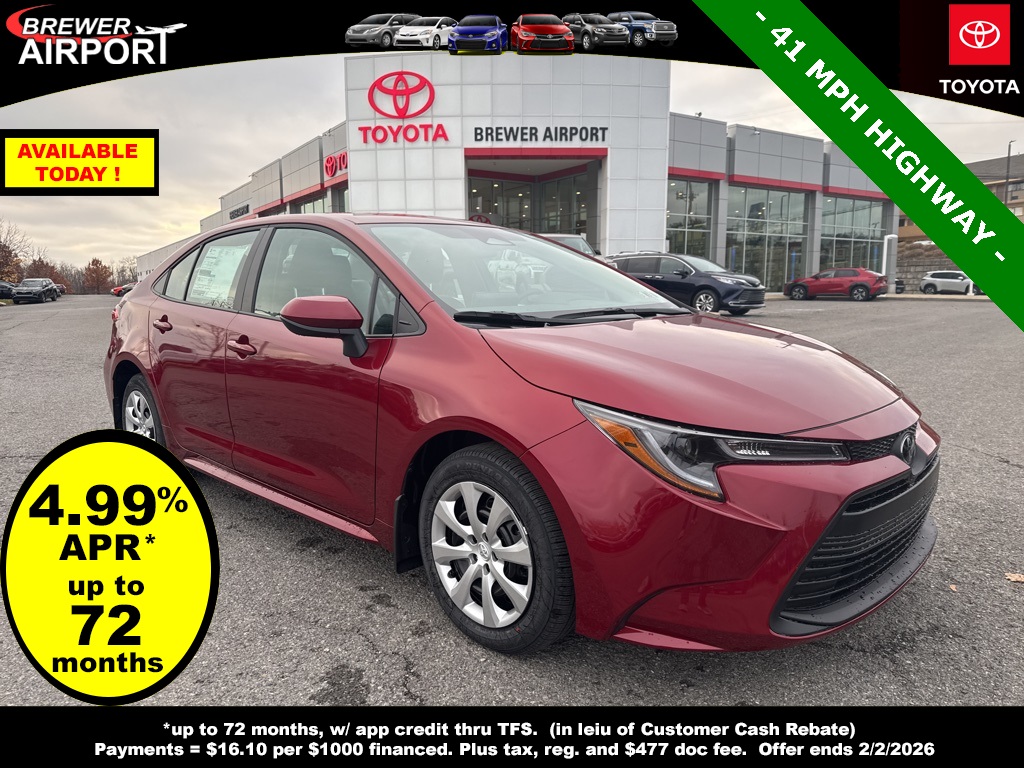 2026 Toyota Corolla LE's photo