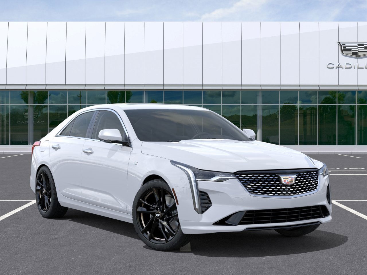 new 2026 Cadillac CT4 car, priced at $44,620
