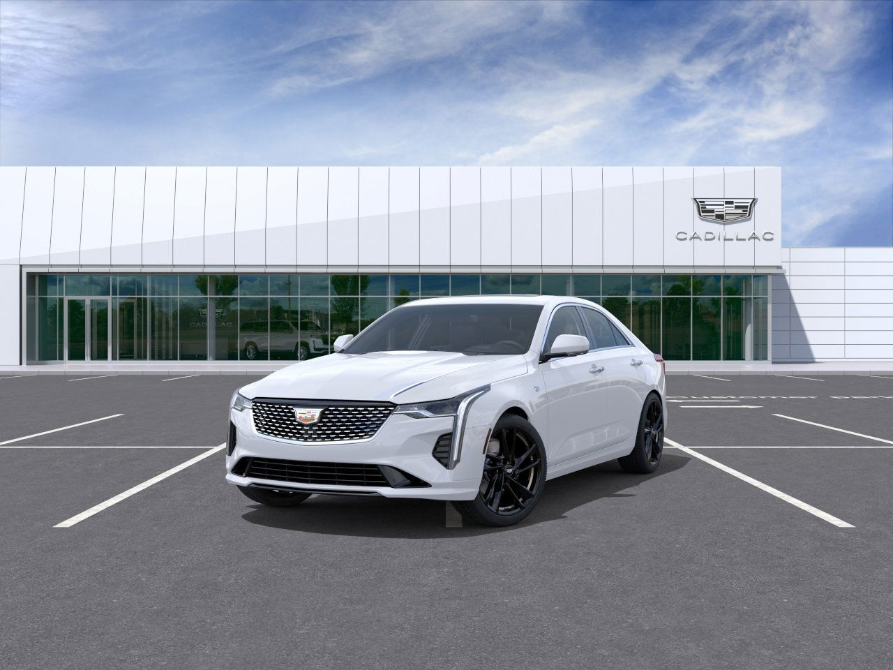 new 2026 Cadillac CT4 car, priced at $44,620