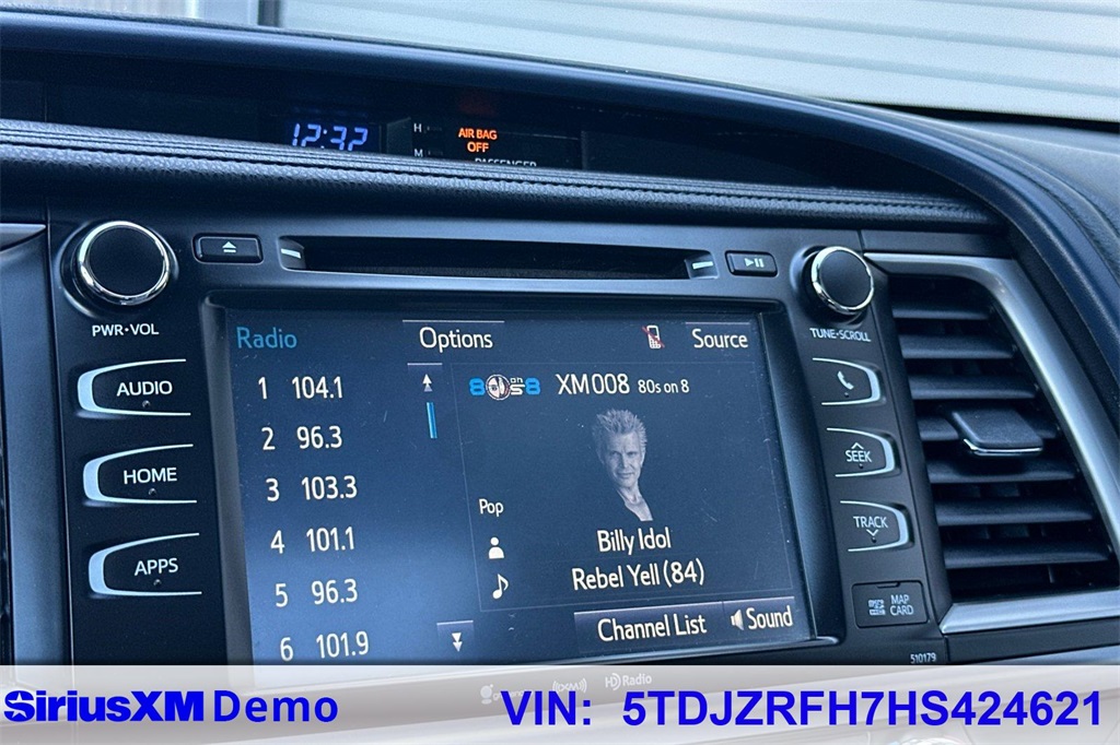 used 2017 Toyota Highlander car, priced at $22,921