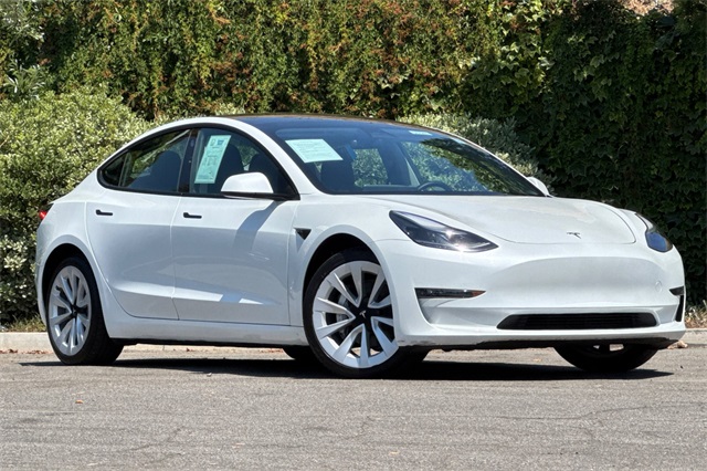 Used 2023 Tesla Model 3 Base with VIN 5YJ3E1EAXPF383799 for sale in Santa Ana, CA