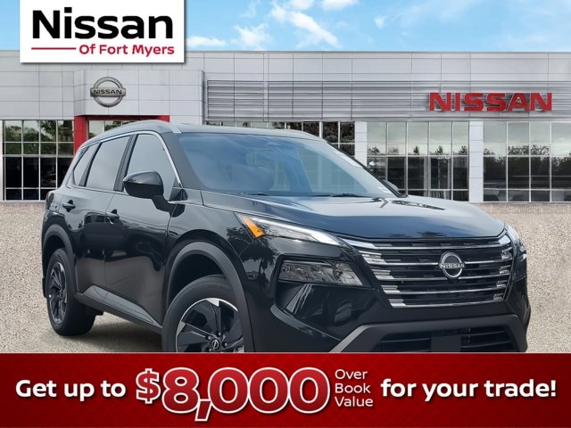2025 Super Black Nissan Rogue SV FWD SUV