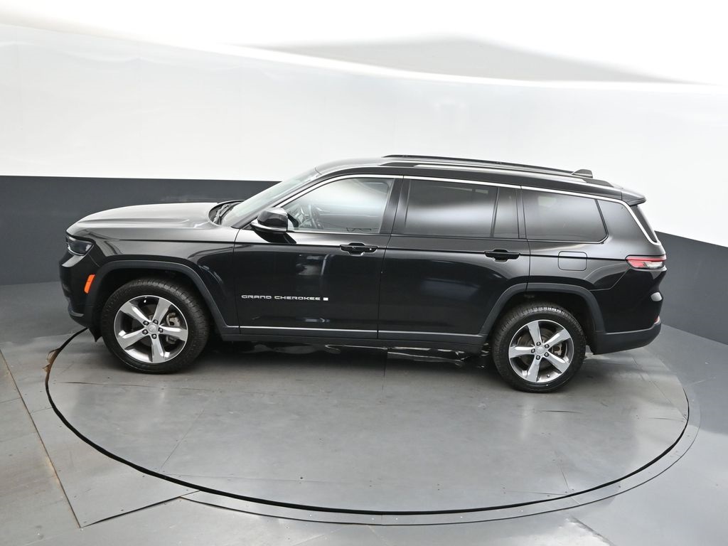 2021 Diamond Black Crystal Pearlcoat Jeep Grand Cherokee L Limited 4X4 SUV