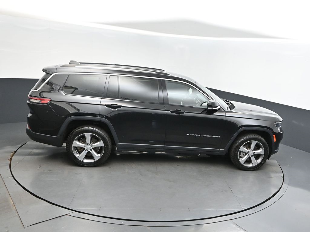 2021 Diamond Black Crystal Pearlcoat Jeep Grand Cherokee L Limited 4X4 SUV