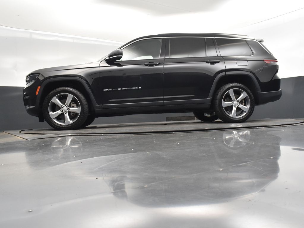 2021 Diamond Black Crystal Pearlcoat Jeep Grand Cherokee L Limited 4X4 SUV
