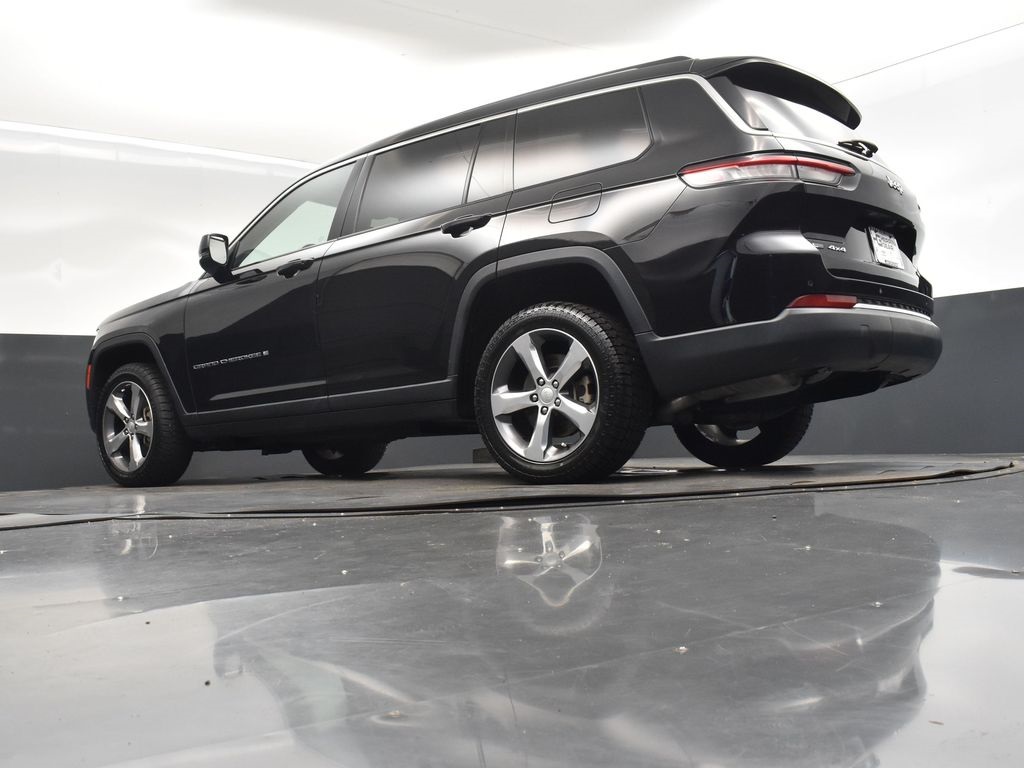2021 Diamond Black Crystal Pearlcoat Jeep Grand Cherokee L Limited 4X4 SUV