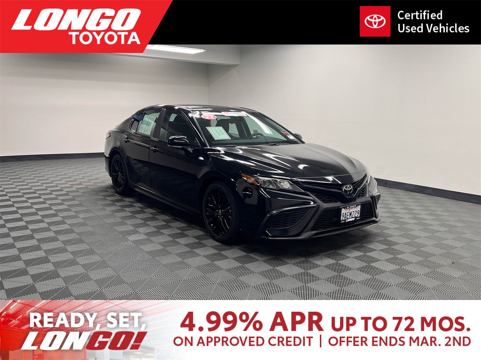 used 2022 Toyota Camry car, priced at $22,288