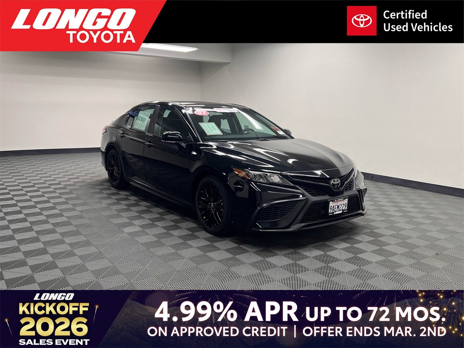 used 2022 Toyota Camry car, priced at $22,288