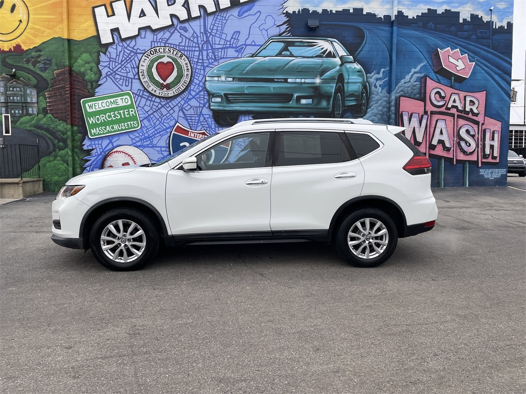 Used 2017 Nissan Rogue SV with VIN KNMAT2MVXHP509481 for sale in Worcester, MA