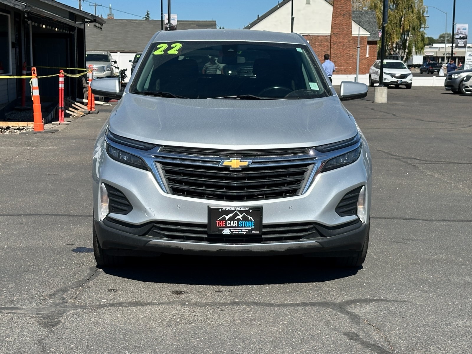 Used 2022 Chevrolet Equinox LT with VIN 3GNAXJEV1NL225197 for sale in North Logan, UT