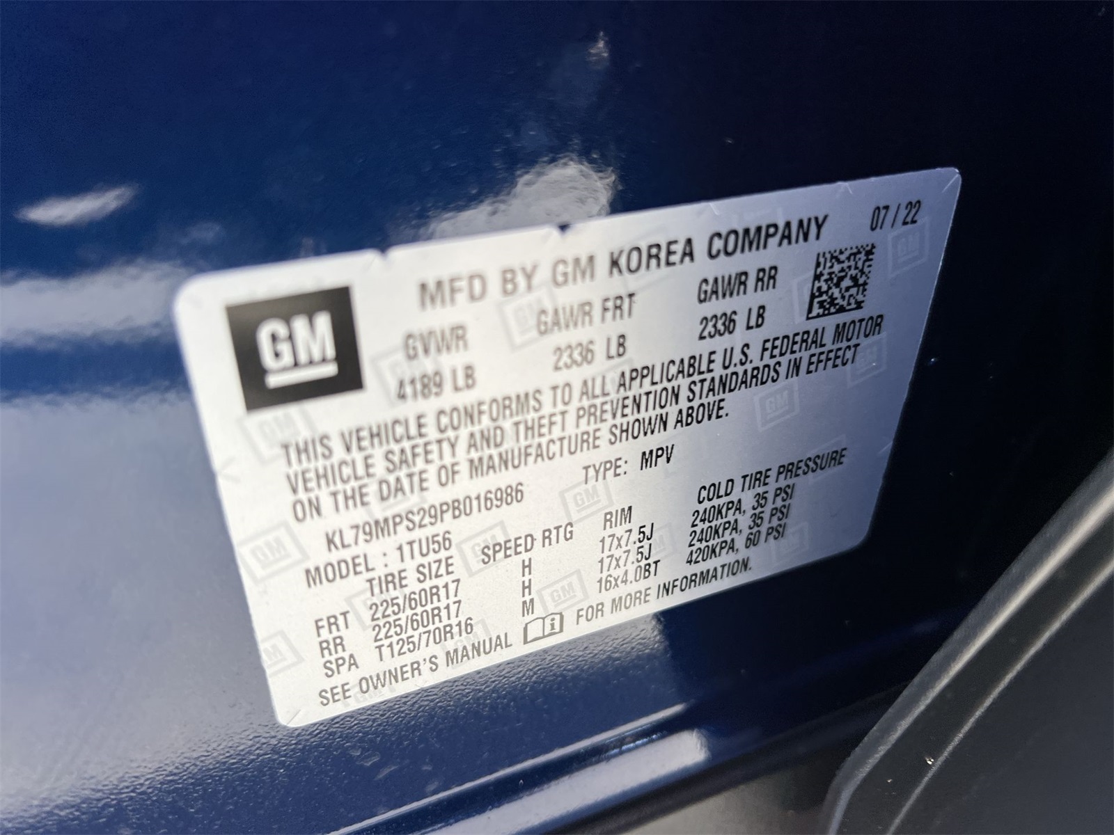 used 2023 Chevrolet TrailBlazer car, priced at $19,494