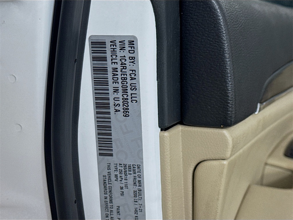 Photo of 2021 Jeep Grand Cherokee Limited in Myrtle Beach, SC - 33,  2021 Jeep Grand Cherokee Limited:3863H