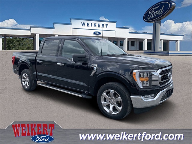 2022 Agate Black Metallic Ford F-150 XLT Truck