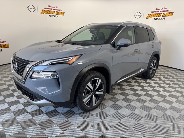 2023 Boulder Gray Pearl Nissan Rogue Platinum SUV