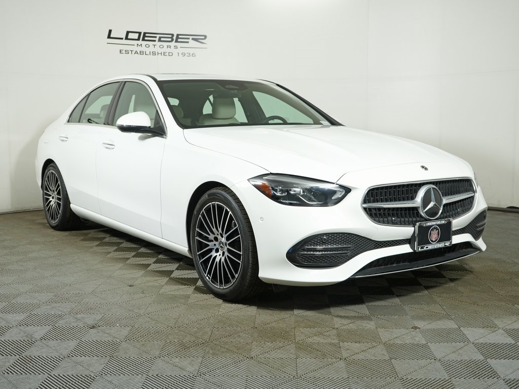 used 2023 Mercedes-Benz C-Class car, priced at $37,988