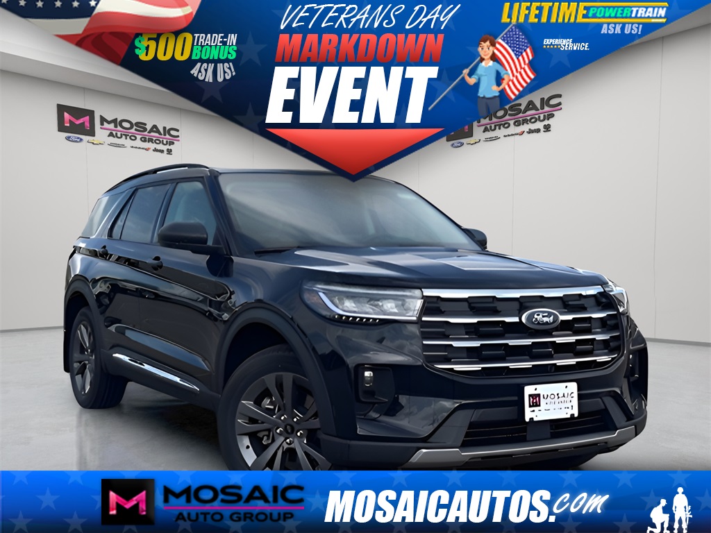 New 2025 Ford Explorer Active SUVs