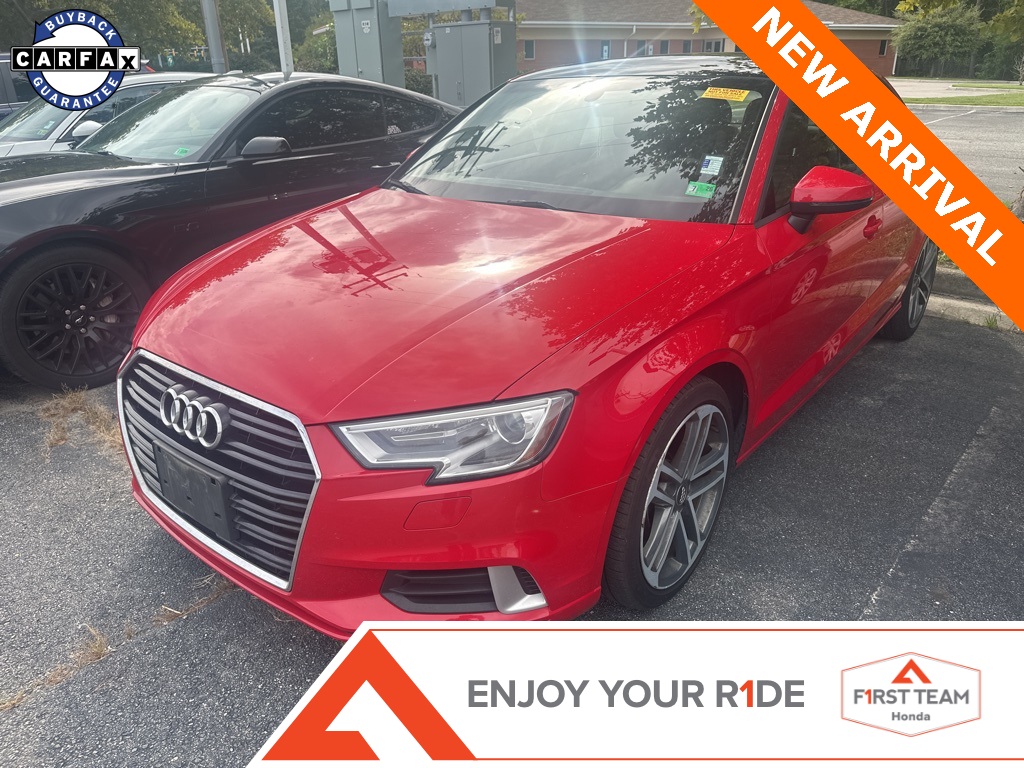 2018 Audi A3 2.0T Premium Sedan 4 Dr. FrontTrak