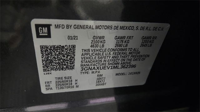 2021 Chevrolet Equinox LT AWD 2021 Chevrolet Equinox LT AWD