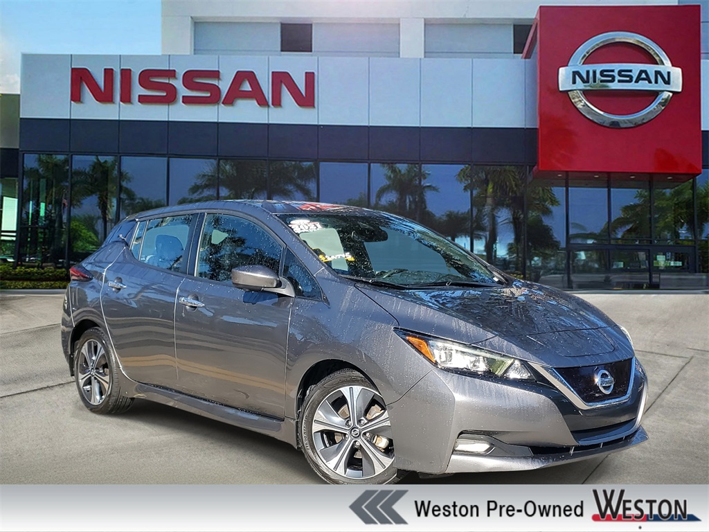 used 2021 Nissan Leaf car, priced at $11,995