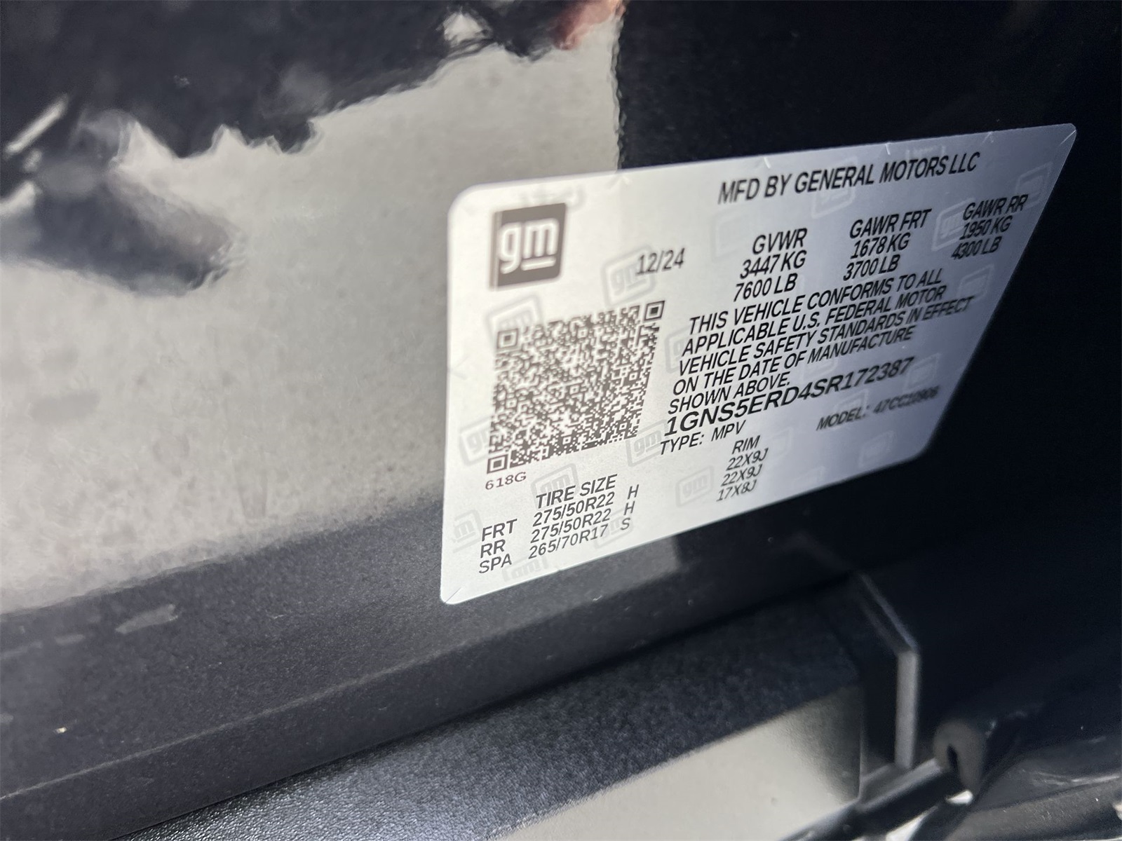 used 2025 Chevrolet Suburban car, priced at $70,991