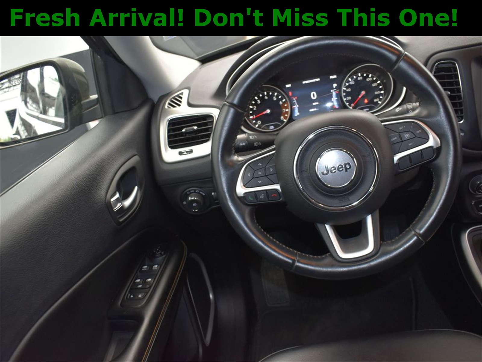 2017 Olive Green Pearlcoat Jeep Compass Latitude 4X4 SUV