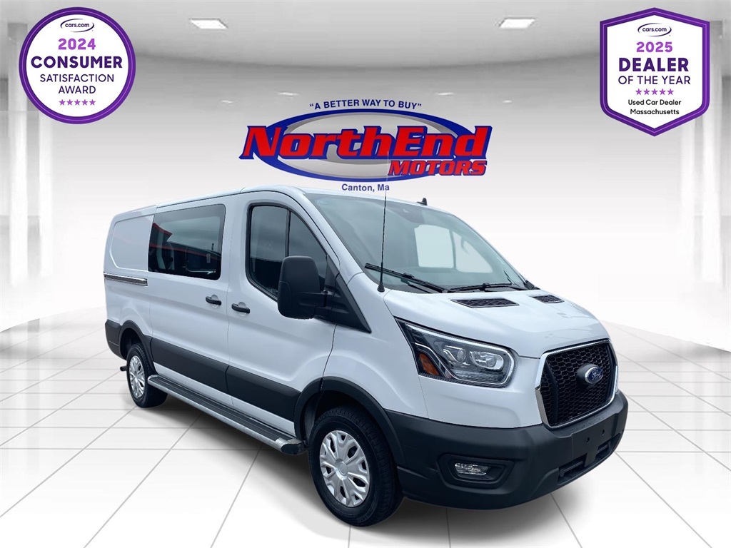2023 Oxford White Ford Transit Cargo Van Base RWD Van