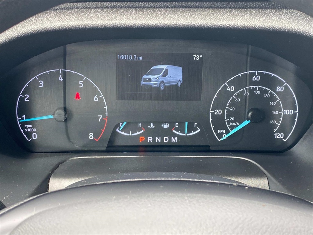 2023 Oxford White Ford Transit Cargo Van Base RWD Van