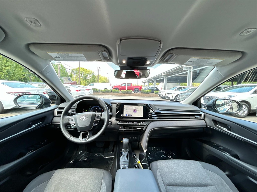 2025 Midnight Black Metallic Toyota Camry LE AWD Sedan