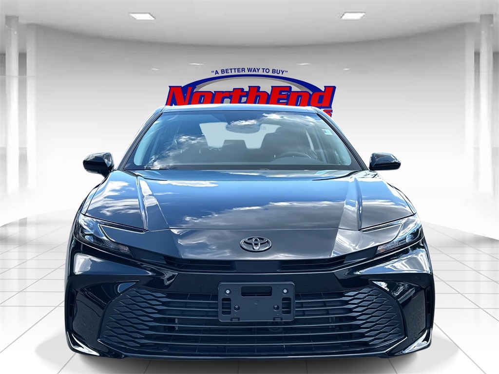 2025 Midnight Black Metallic Toyota Camry LE AWD Sedan
