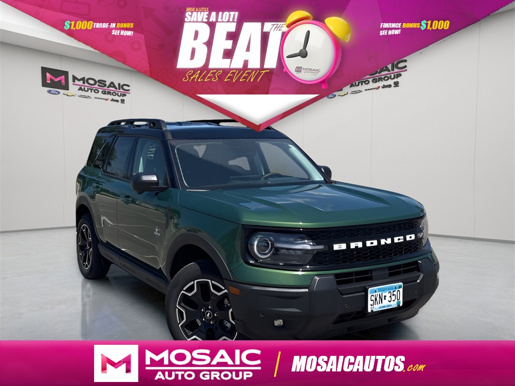 New 2025 Ford Bronco Sport Outer Banks SUVs