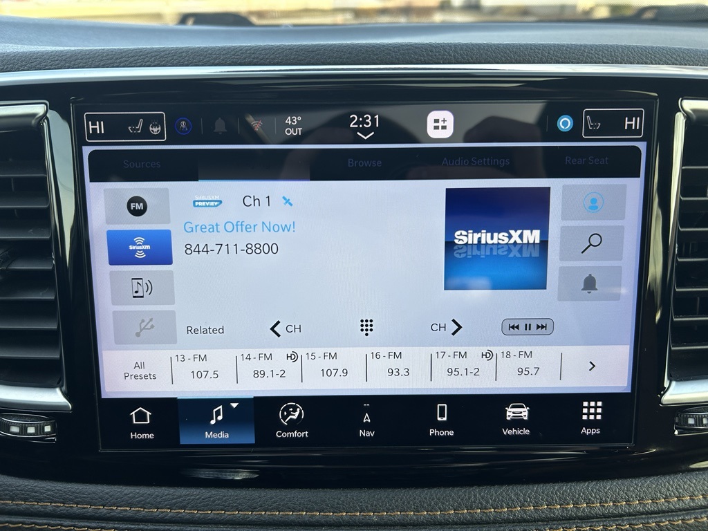 used 2021 Chrysler Pacifica car, priced at $26,287