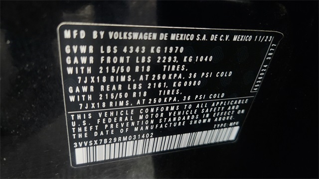 2024 Volkswagen Taos 1.5T SE FWD 2024 Volkswagen Taos 1.5T SE FWD